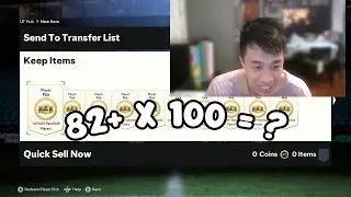 I've made 100 82+ player picks...