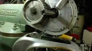 BRIDGEPORT MILL J-head How to Change Timing Belt