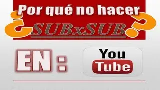 ¿Por qué no hacemos SUBxSUB?