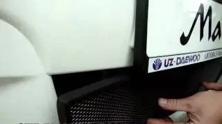 Защита радиатора DAEWOO MATIZ (Черный) - strelka11.ru