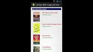Custom ListView With Image And Text In Android using Picasso Library