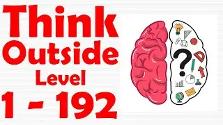 Brain Challenge Think Outside All  Levels 1 - 192 gameplay walkthrough