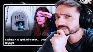 ELA PERDEU A STREAK POR FALTA DE SORTE OU LEITURA ERRADA DE JOGO? - REACT - Dead by Daylight