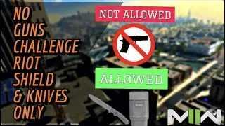 Want to try something new in WARZONE 2.0?  NO GUNS challenge!