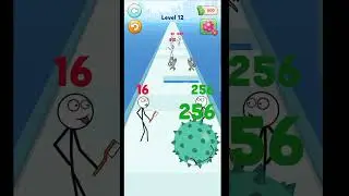 Roll StickMen Ball Run #shortsfeed #ytshorts