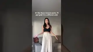 The best trousers are from Amazon?! 