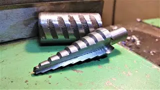 Step drill made of rebar + laboratory tests