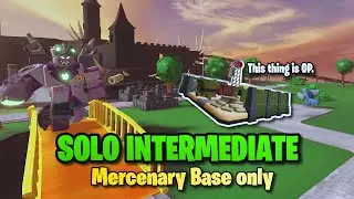 SOLO INTERMEDIATE MODE WITH MERCENARY BASE ONLY! [ROBLOX Tower Defense Simulator]