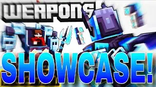 Minecraft: WEAPONS ADD-ON (OP ARMOR, MECH SUIT, BLASTERS & MORE!) - Marketplace Showcase