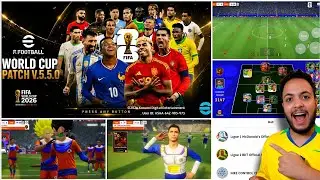 Download eFootball 26 Mobile PATCH World CUP 2026 Clone App Full Licensed v5.4.2 [ Andriod & iOS ] 