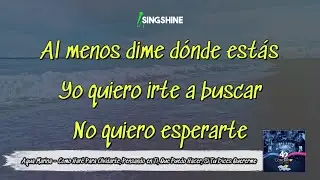 Agua Marina - Como Haré Para Olvidarte, Pensando en Ti, Que Puedo Hacer, Si Tu Dices Quere (KARAOKE)