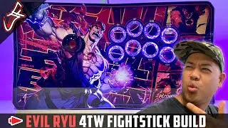 Evil Ryu Live !4TW Fightstick Build