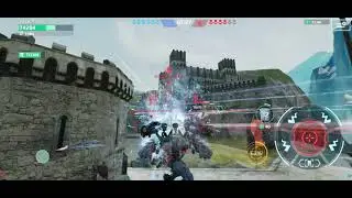 Jugando "War Robots" nabe nodrisa