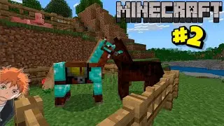Выживание в Minecraft Bedrock Edition #2 ✪ Пополнение в моей деревни