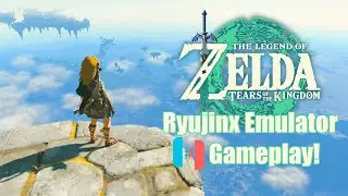The Legend of Zelda: Tears of the Kingdom at 1440p on Switch Emulator Ryujinx!
