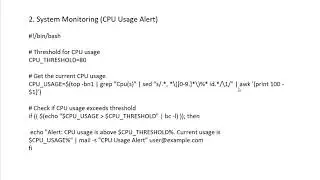 AWS DevOps 1.2.1 Shell Scripting