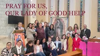 Singing ‘Pray for Us, Our Lady of Good Help’  by Anna Nuzzo in Australia