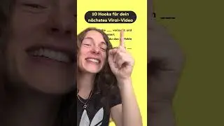 10 Hooks zum Viral Gehen! 🔥🤳