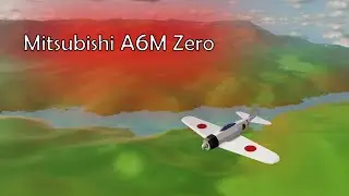 Updated physics - One plane model a day for 30 days - A6M Zero