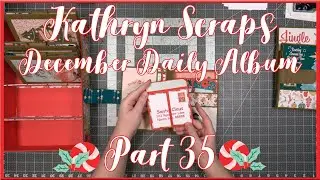 FINAL REVIEW | December Daily Wallet Album | Christmas in July 2023 | Kathryn Scraps Live