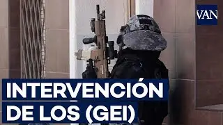 La intervención de los (GEI) en Cornellà (Barcelona)