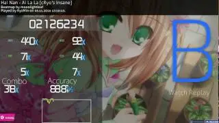 Osu! - Ai La La (Jump map)
