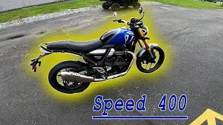 Triumph Speed 400 // First Ride // Zero to Sixty