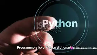 Dictating with Dictionaries Python's