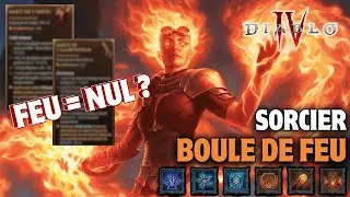 DIABLO 4 FR - SORCIER FEU - Vraiment nul ? Ou hidden OP ? - SAISON 1