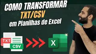 Essa é a melhor maneira de converter arquivos TXT /CSV para Excel em 10 minutos
