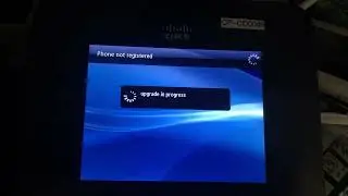 CP8945 Cisco flash sip firmware ,connect to Allstar
