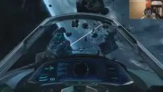 Star Citizen - полет на Merlin'e