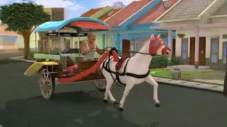 Adit & Sopo Jarwo | Delman Bikin Adel Senang Jalan jalan