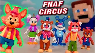 Five Nights at Freddy's Circus Fair- Security Breach Funko Articulated Figures! FNAF