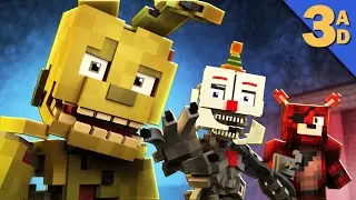 FNAF Minecraft Music Video Compilation [Fan Ranked - TryHardNinja Edition] | 3A Display