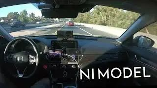Curves Test  with  Rush Hour Traffic Openpilot Honda Accord 2018