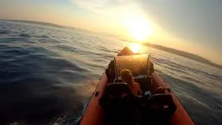 Adrenaline ride on the boat in Krk, Croatia by GoPro Hero6