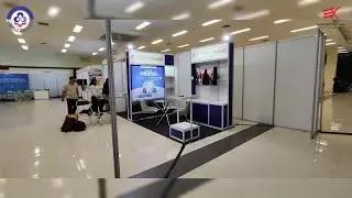 BUILD MINIMALIS ELEGANT BOOTH FOR SAMPHARINDO GROUP BY EXINDO AT UGM!!!!