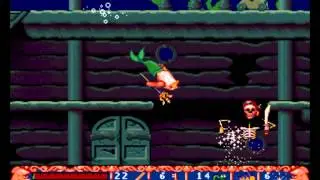 Ariel the Little Mermaid  (RUS) SEGA Прохождение / Walkthrough