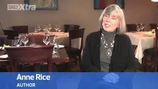 Anne Rice comments on homosexuality