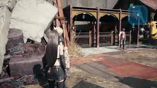 Playing FF7 Remake