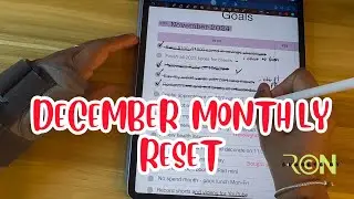 Let’s Reset for December 📅 November Goals