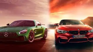 MERCEDES (◣_◢) BMW