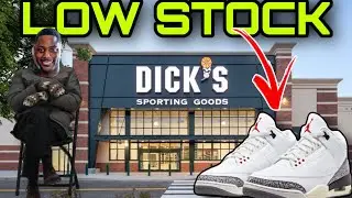 Camped Out at DSG to Reserve Jordan 3 Reimagined 🥶 LOW STOCK‼️