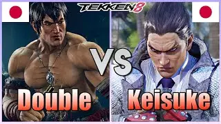 Tekken 8 ▰ Double (#1 Law) Vs Keisuke (#1 Kazuya) ▰ High Level Matches!