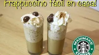 Como hacer frappuccino casero al estilo starbucks - receta Manimake!