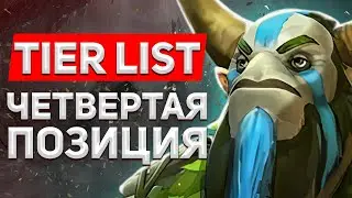 Лучшие и худшие четверки патча 7.34B.: Tier List четвертая позиция Dota 2
