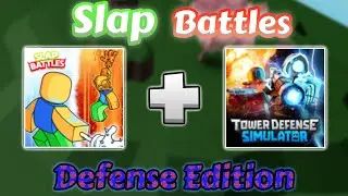Slap Battles But Its a Tower Defense Game | Roblox Slap Battles Defense Edition