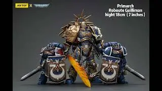 JOYTOY 1/18 Warhammer 40K Ultramarines Primarch Roboute Guilliman & Victrix Guard size comparison