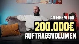 +200,000€ order volume in one day, WITHOUT active selling